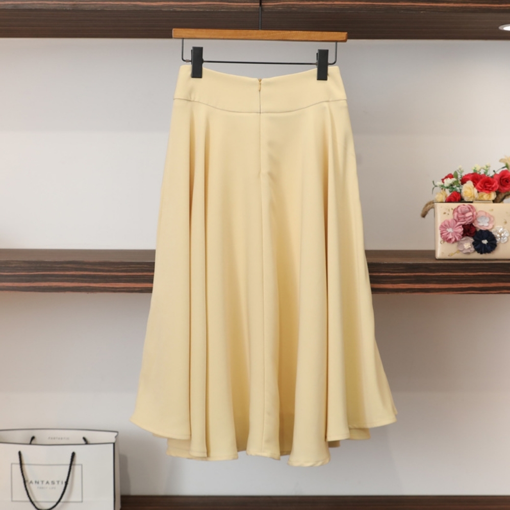 💛Chanel style Yellow Blazer Jacket And Straight Skirt Set💛 - Picture 5 of 9